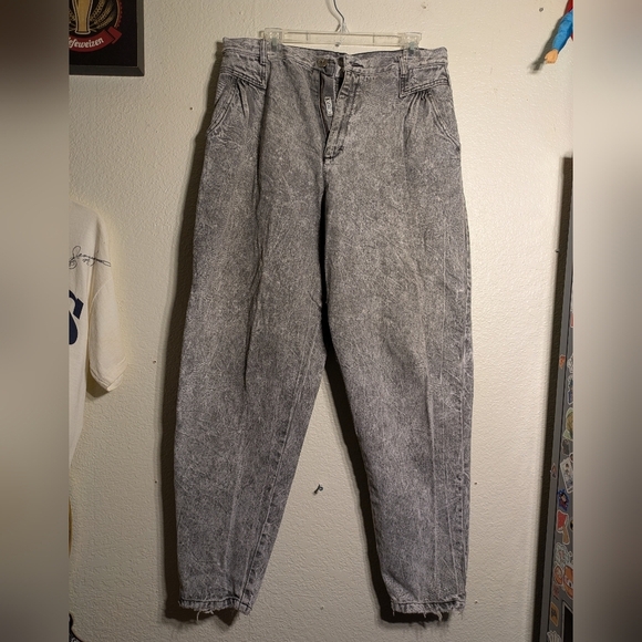 cherokeev Gray Acid Wash Jeans Size 18 Pre-owned - Picture 1 of 9